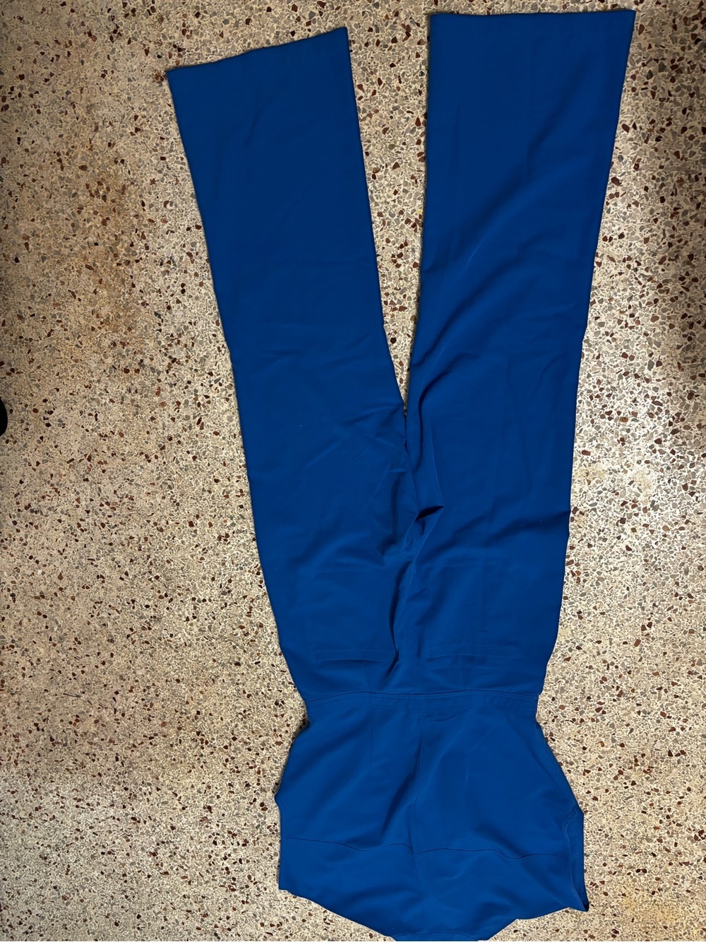 Figs Rafaela wide leg scrub jumpsuit royal blue small - Picture 12 of 12